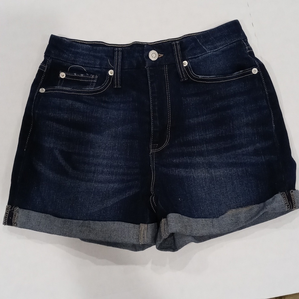 No Boundaries blue jean shorts size 7 cotton polyester blend